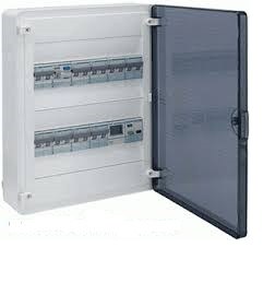 Box panel Hager 48 group